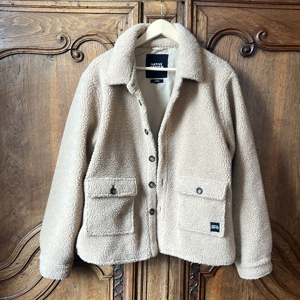 Urban Outfitters Fuzzy Coat - Picture 2 of 10